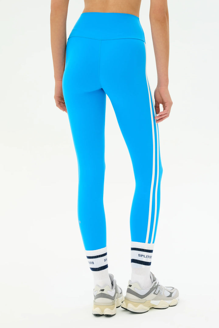 Ella High Waist Airweight Riviera/White