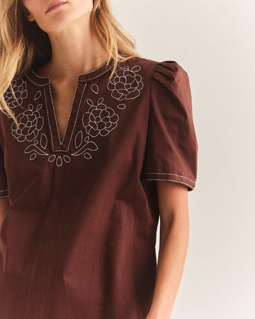 Melissa Mini Dress Espresso