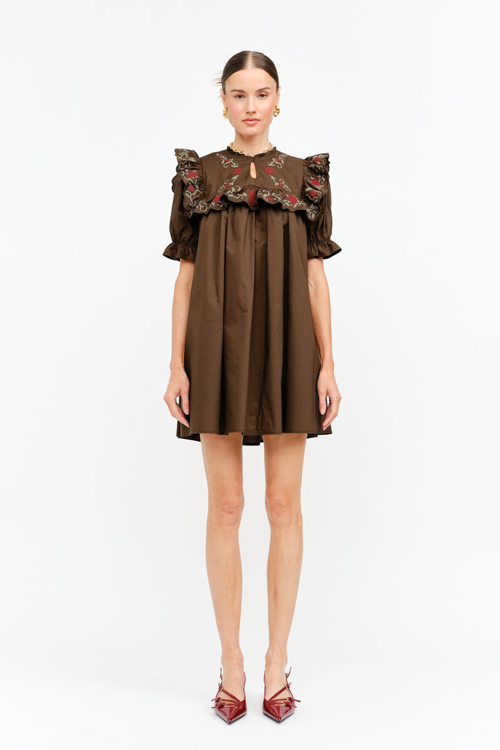 Sera Brown Dress