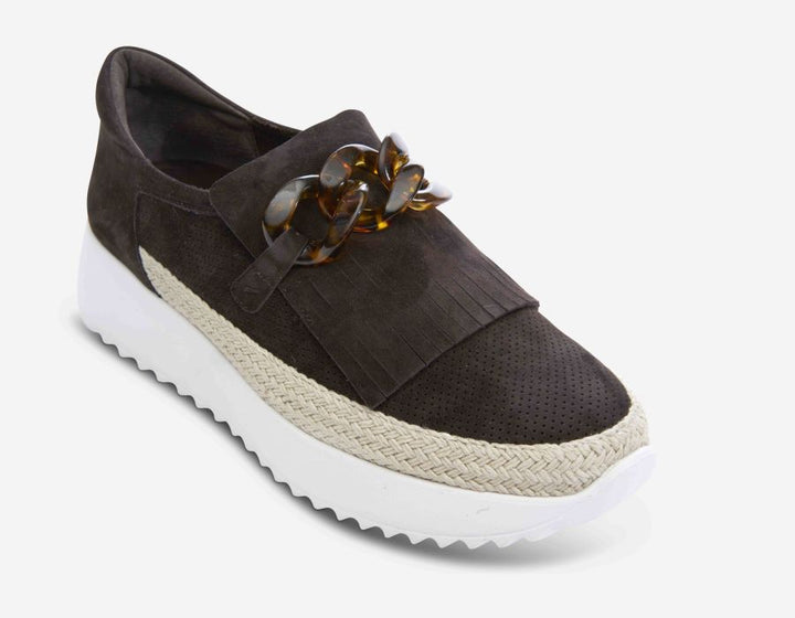 Qerene Sneaker Chocolate Suede