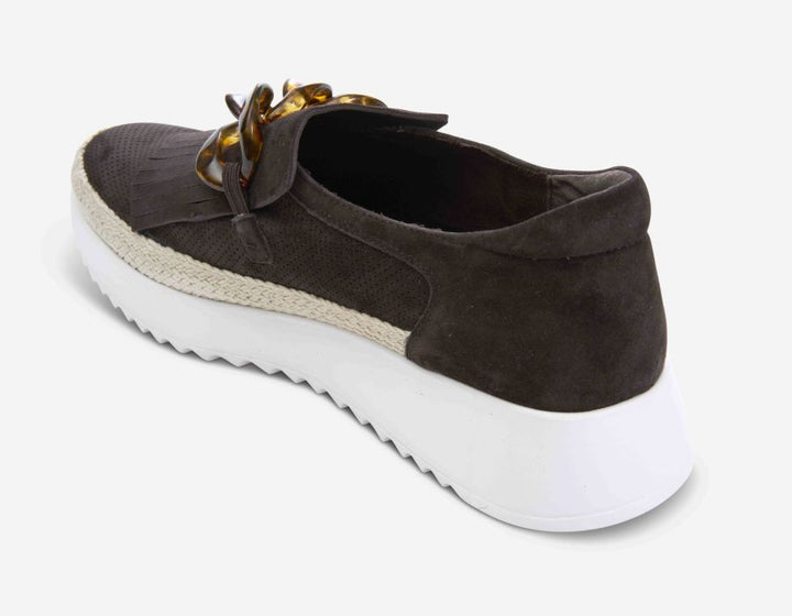 Qerene Sneaker Chocolate Suede
