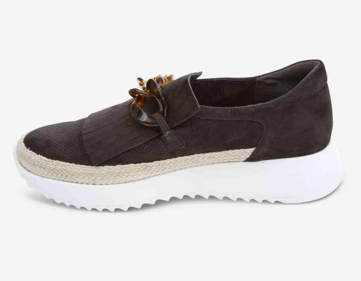 Qerene Sneaker Chocolate Suede