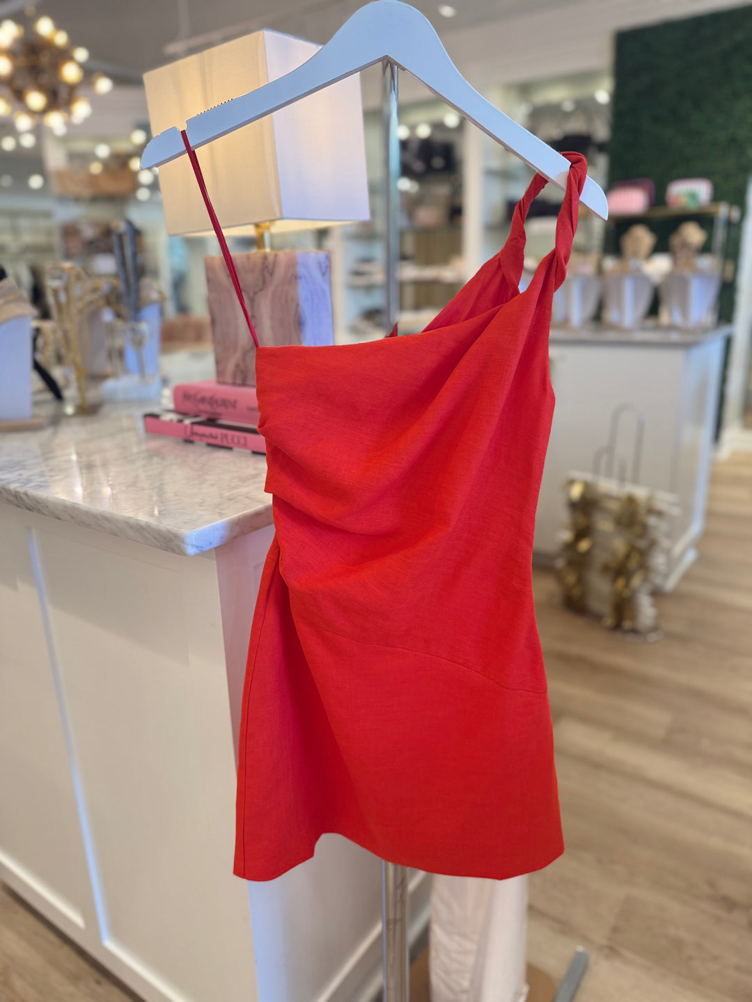Melanie Asym Mini Dress