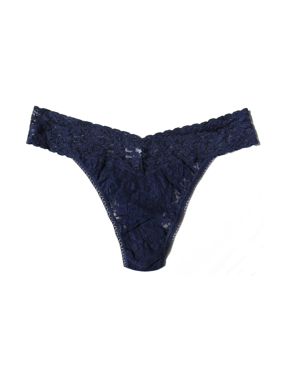 Sig Lace Original Thong Wrapped Navy