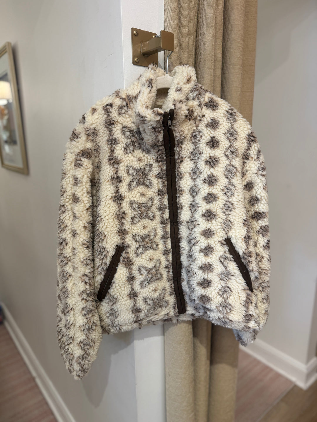 Teddy Zip Up Jacket