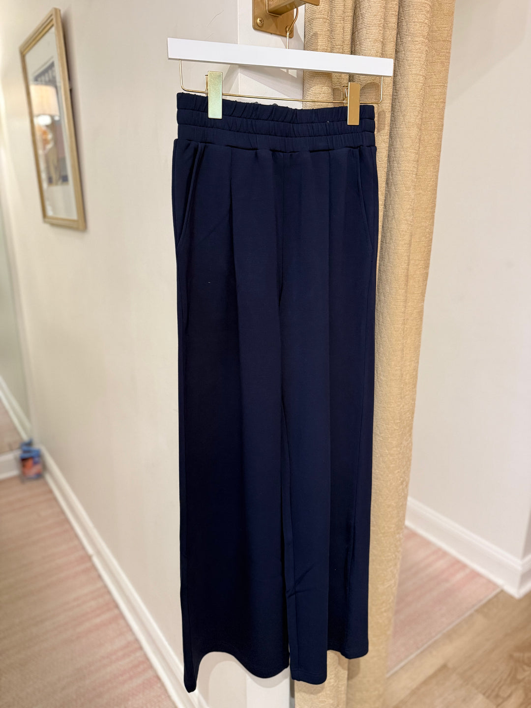 The Extra Wide Leg Pant 29.5 Navy