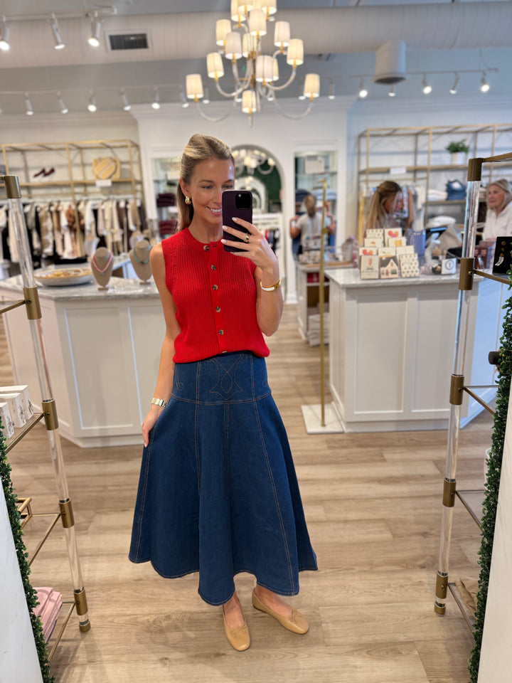 Scottie Crew Neck Vest