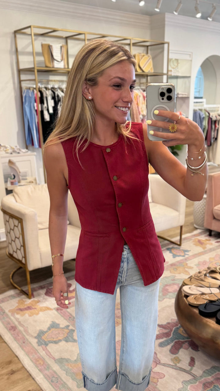 Bayside Denim Top