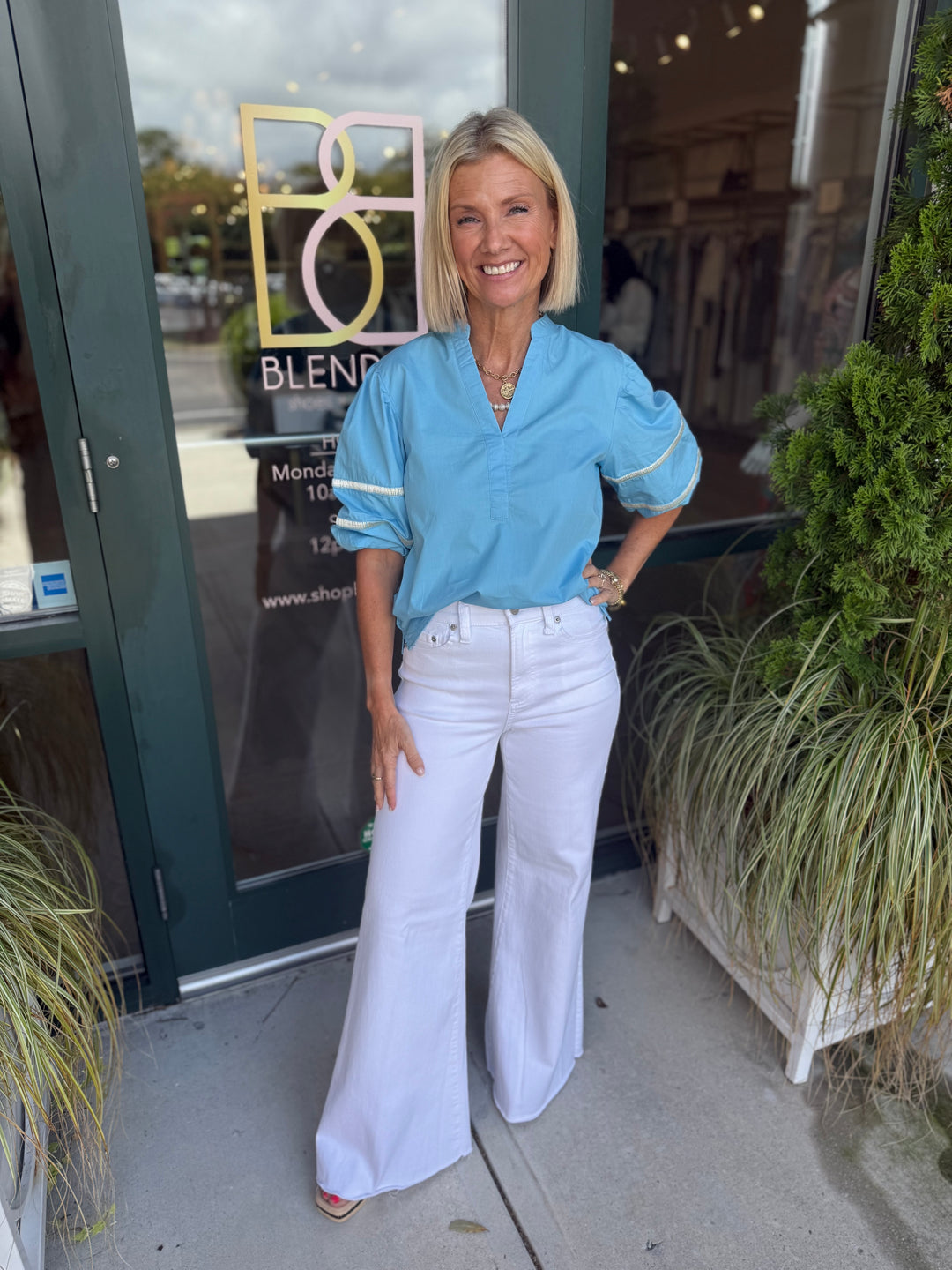 Noah Top Carolina Blue