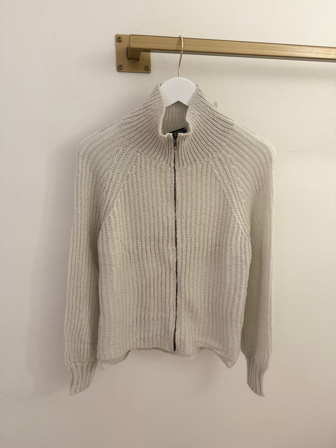 Leo Zip Cardi Chunky