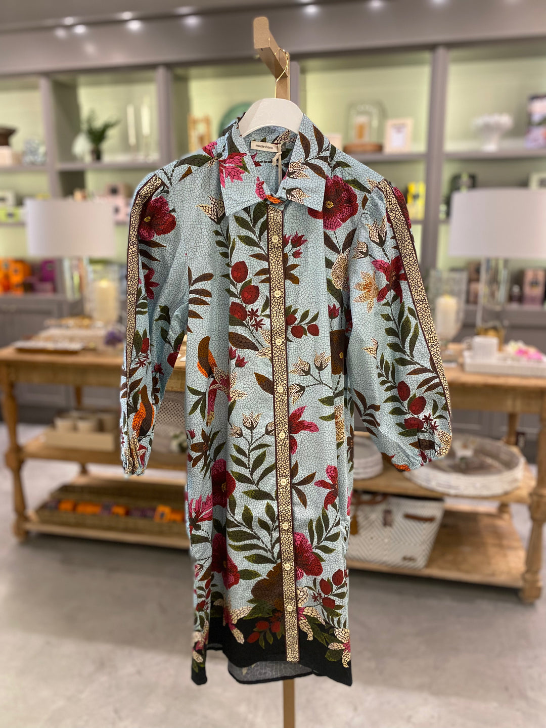 Ava Dress Opal Mosaic