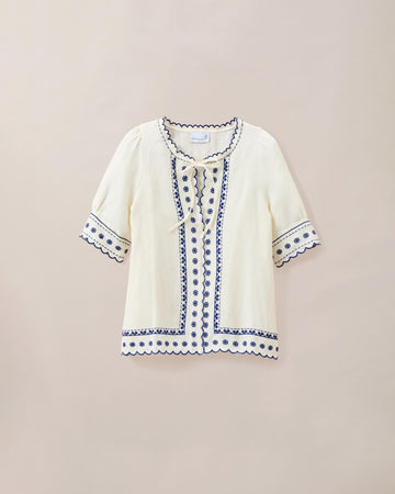 Sienna Top-Royal Azure