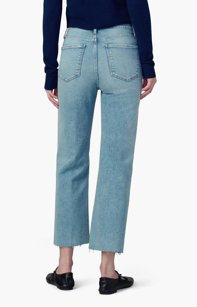The Blake Cropped Wide Leg W/ Cut Hem Immaculate