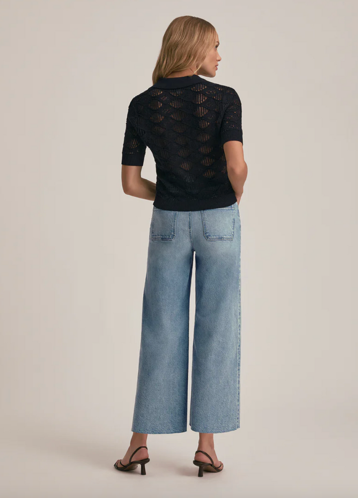 The Mischa Super High Rise Wide Leg Crop