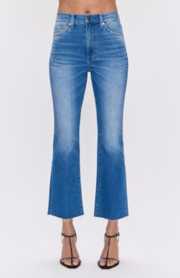 Lennon High Rise Crop Boot Jean Ami