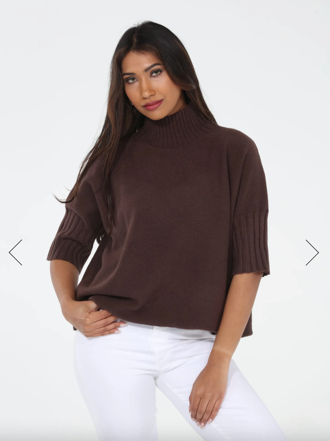 Hally Sweater Chocolate