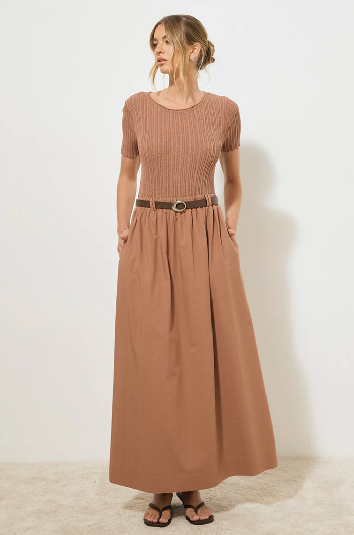 Eternal Knit Combo Dress