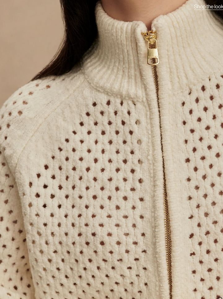 Mandy Boucle Knit Jacket