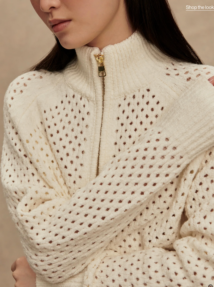 Mandy Boucle Knit Jacket