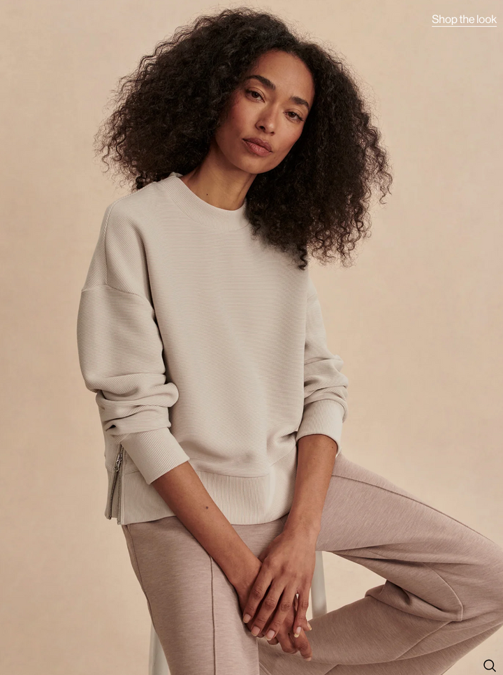 Addelyn Sweat Silver Grey