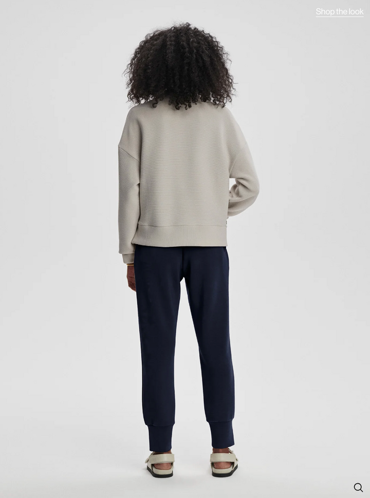 Addelyn Sweat Silver Grey