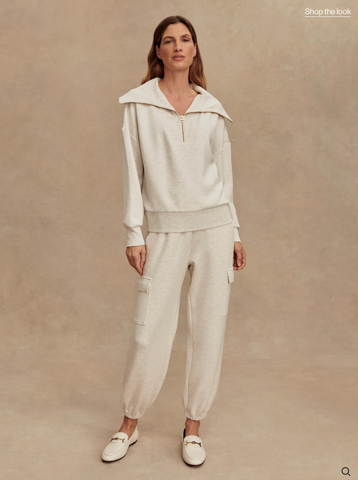 Catherine Half Zip Sweat