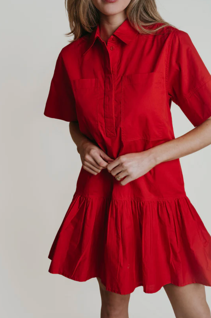 Lola Dress Red