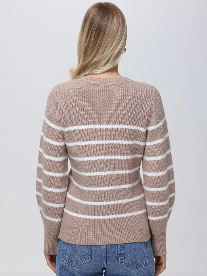 Josie Structured Stripe Cardigan