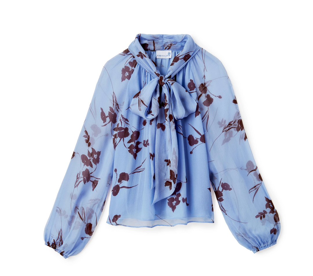 Alma Long Sleeve Blouse Floral