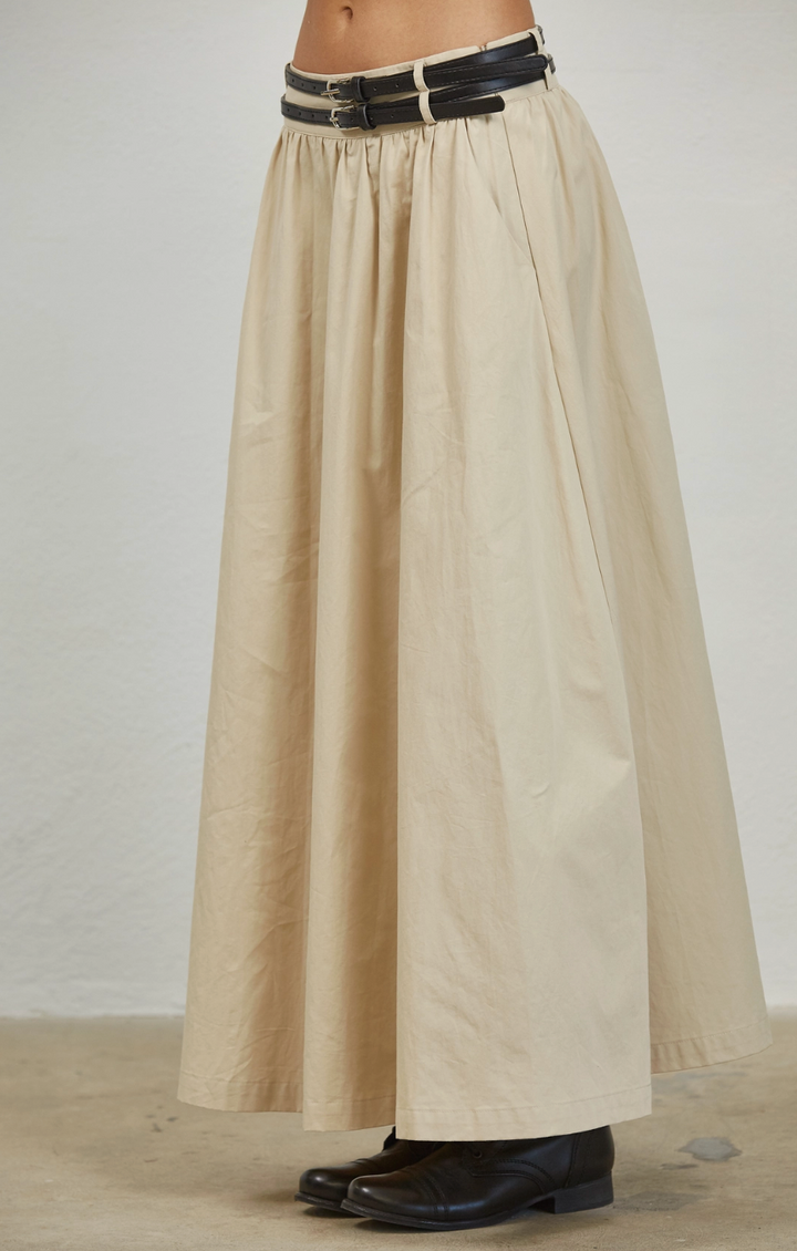 Maren Double Belted Skirt