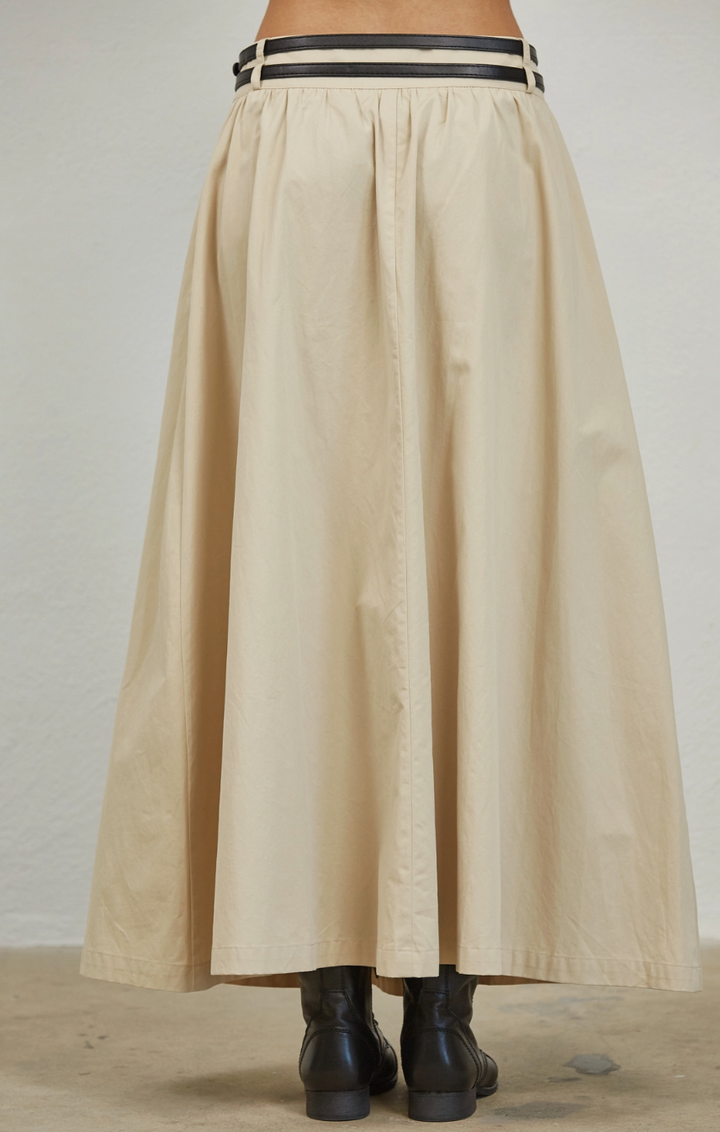 Maren Double Belted Skirt