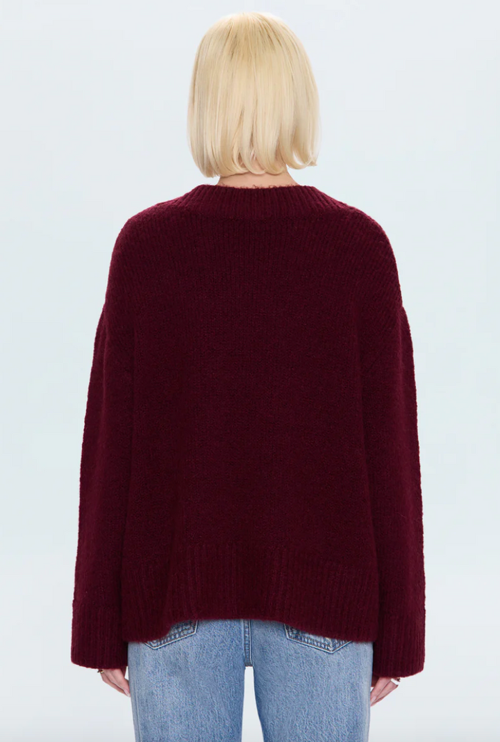 Talia Sweater Claret