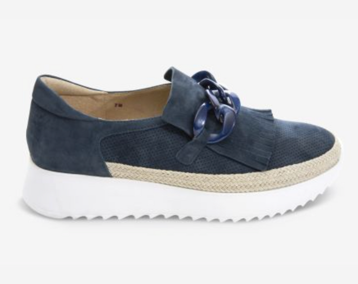 Qerene Sneaker Navy Suede