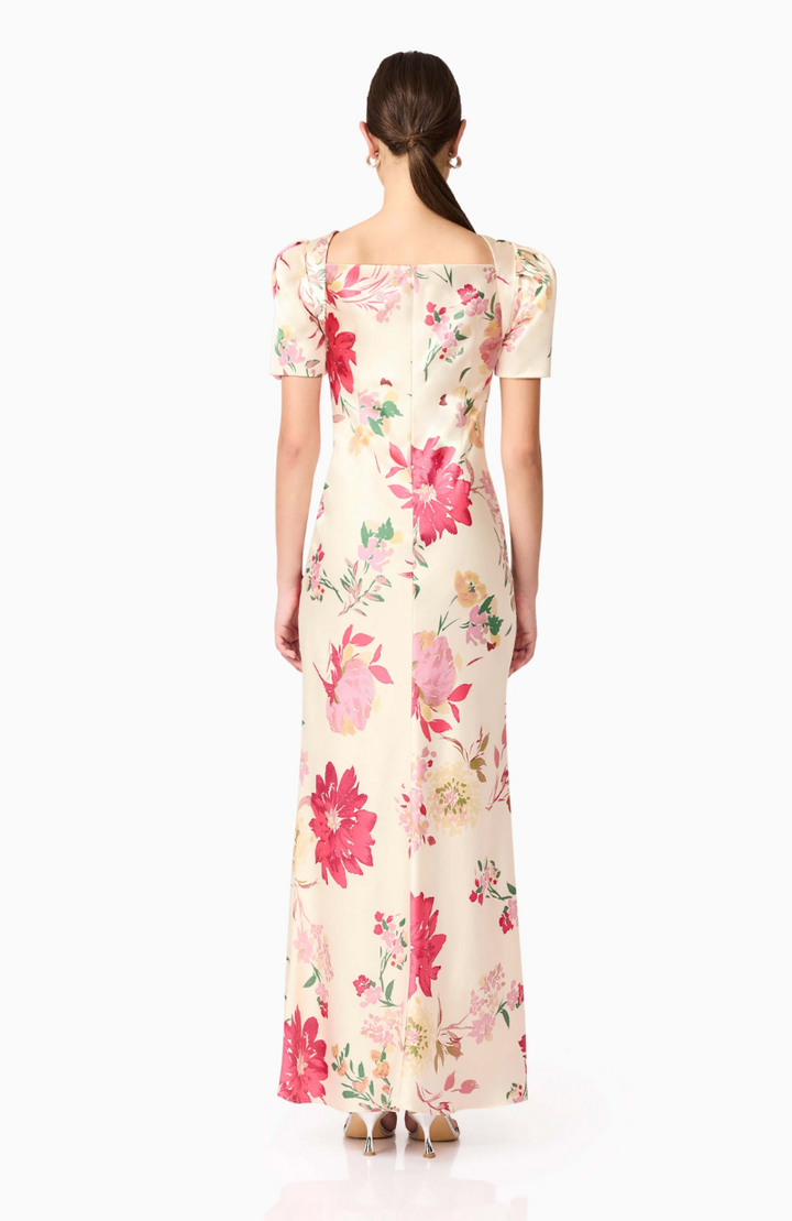 Rosalina Puff Sleeve Maxi Dress