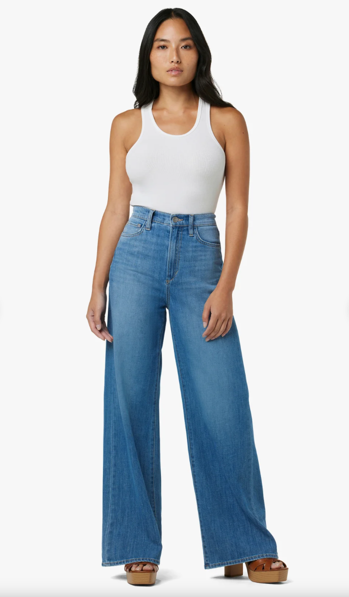 The Mia High Rise Wide Leg Petite Hot Shot