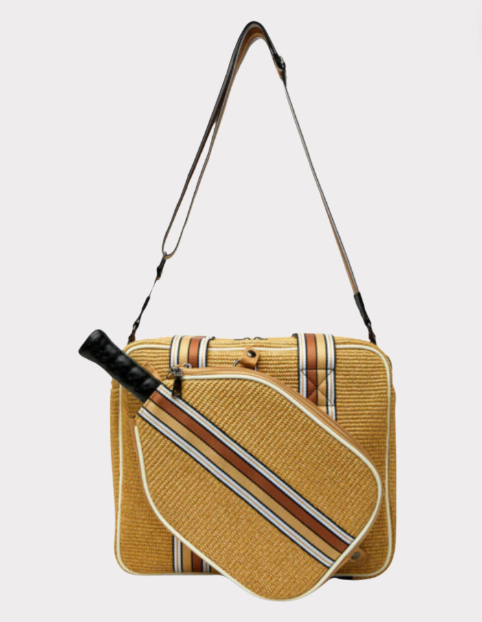 Sporty Spice Pickle Bag Dune Raffia