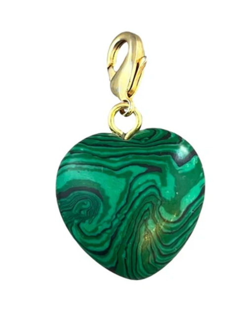 Semi Precious Pendant Malachite