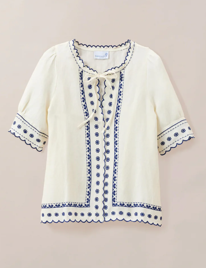 Sienna Top-Royal Azure