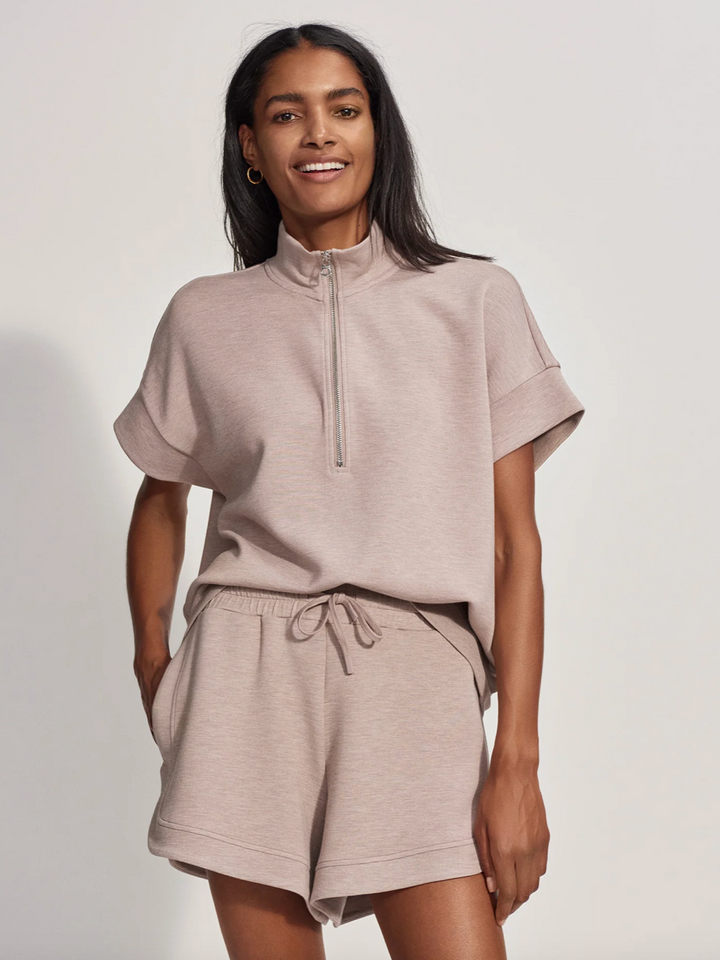 Ollie High Rise Short 3.5 Taupe Marl