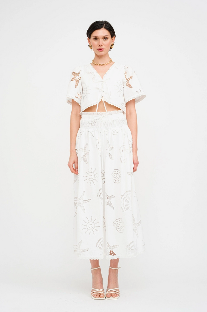 Abbott Skirt Off White