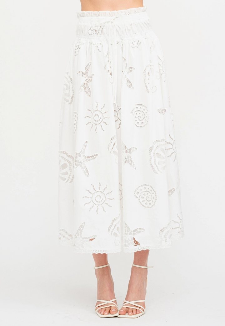 Abbott Skirt Off White