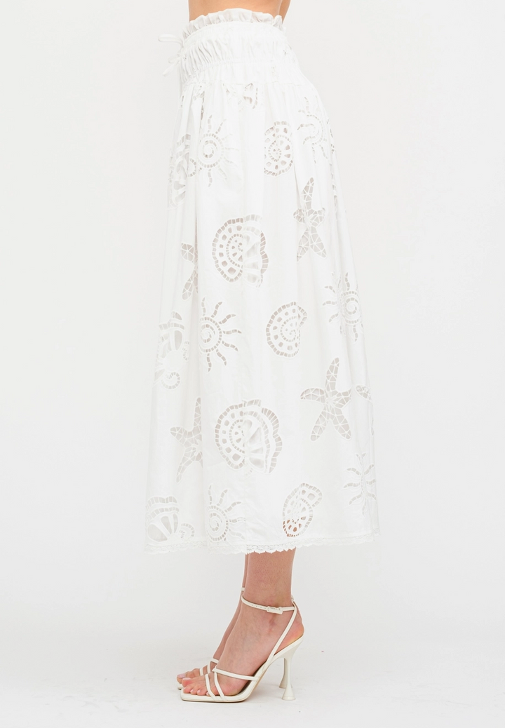 Abbott Skirt Off White