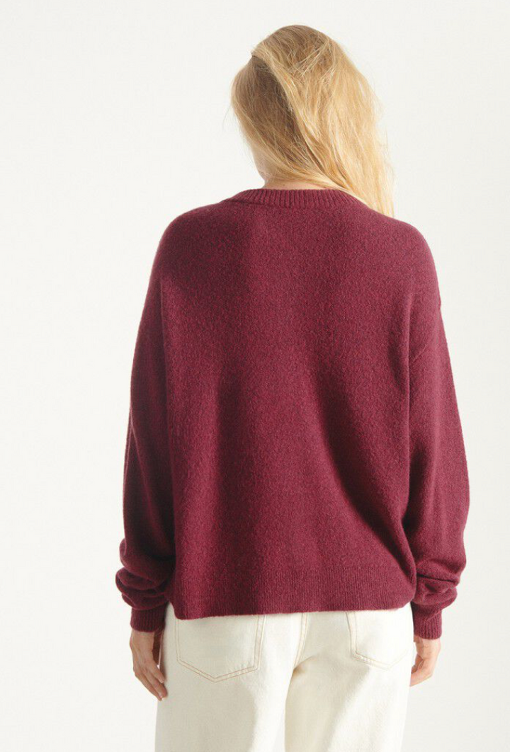 DamsVille Cardigan Raisin Chine