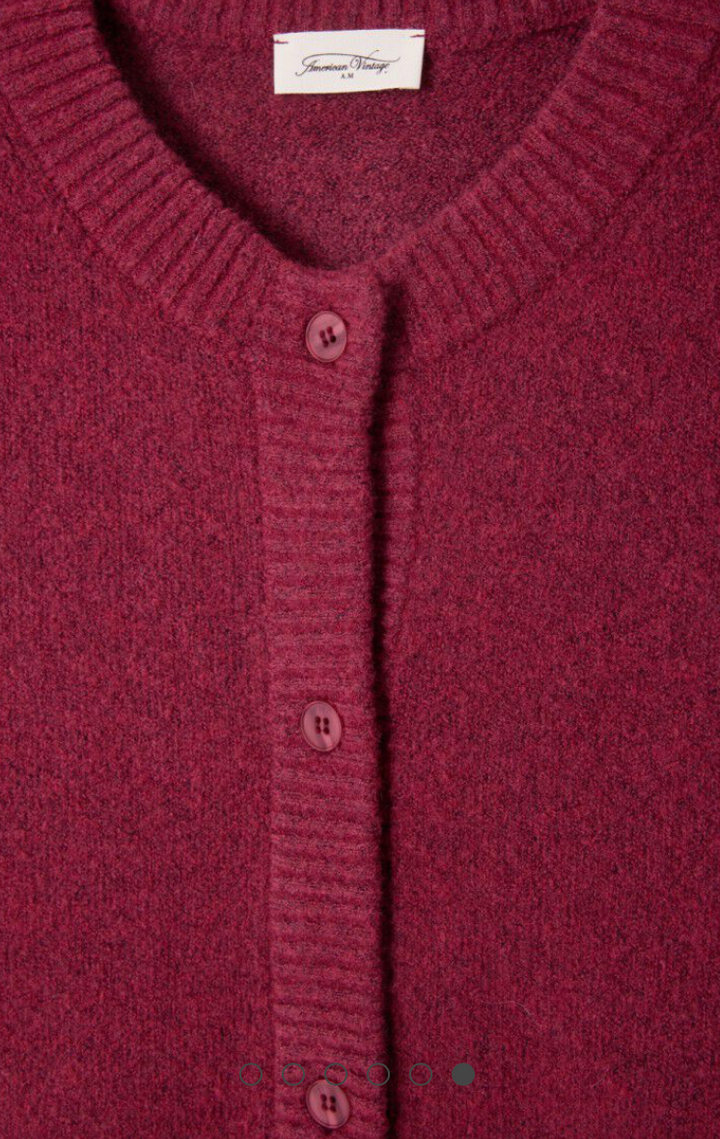 DamsVille Cardigan Raisin Chine