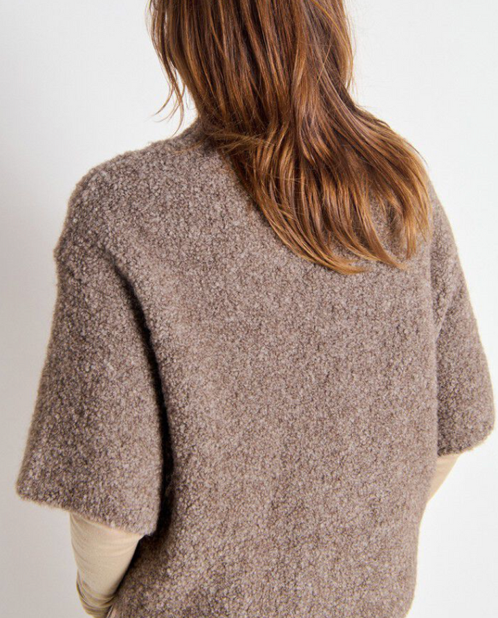 Zolly Cardigan Taupe Chine