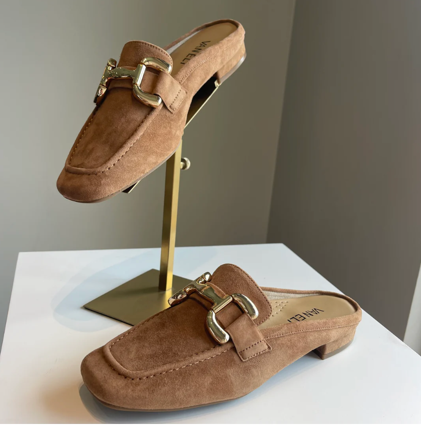 Shaine Loafer Cuoio Suede