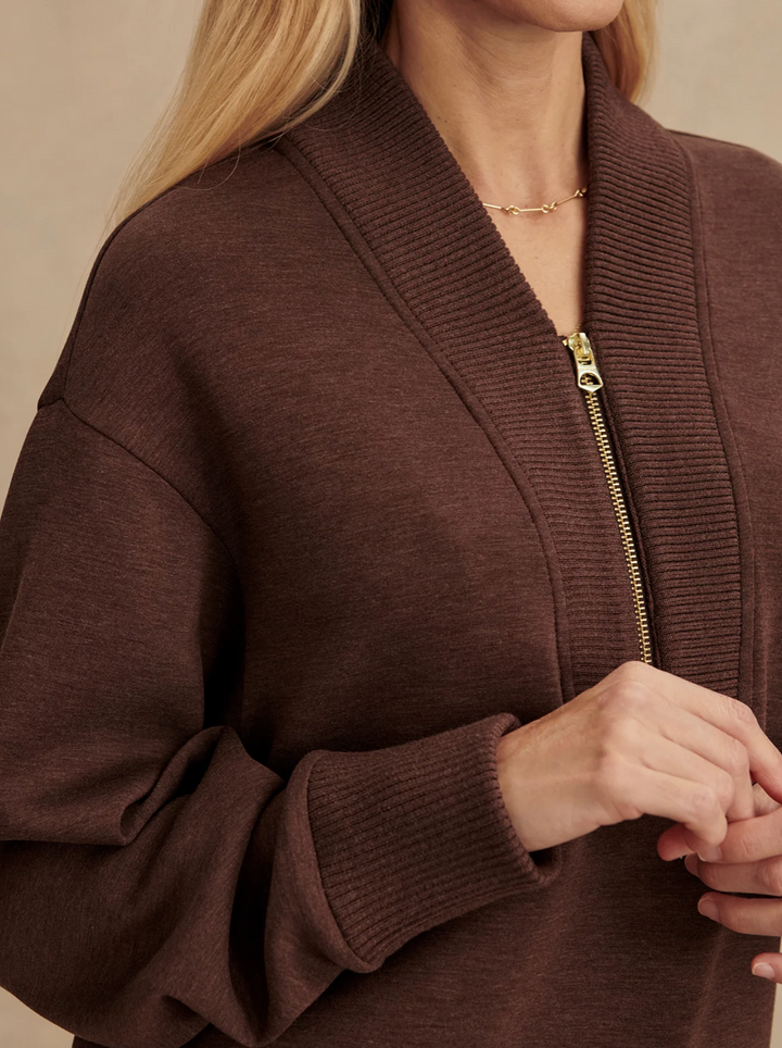 Sally Half Zip Sweat