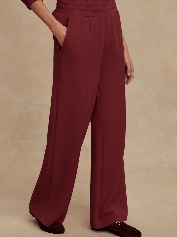The Wide Leg Pant 30 New Maroon