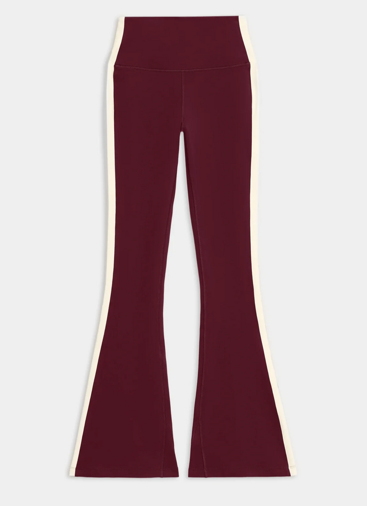 Raquel High Waist Supplex Dk Cherry/Creme