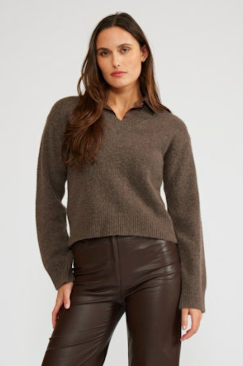 Oren Mixed Media Sweater